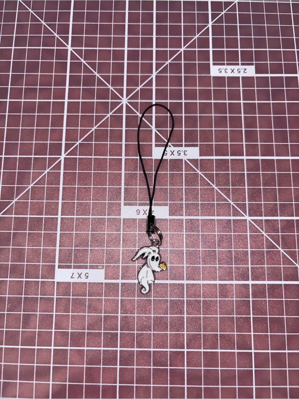 Handmade Zero Phone Charm